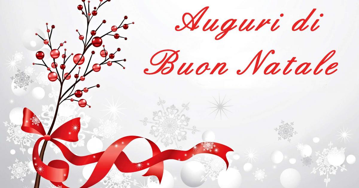 Auguriamoci Buon Natale.Buon Natale